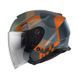Мотошлем MT THUNDER 3 Jet Silton С4 Matt Orange XL