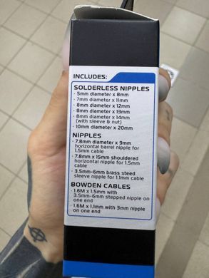 Ремонт комплект тросів Oxford Cable Repair Kit