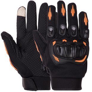 Мотоперчатки RACING PM-12 Orange M