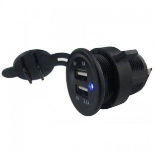 USB 2x2A 12В AA99906