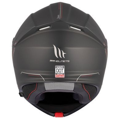 Мотошлем MT Genesis SV A1 Matt Black L