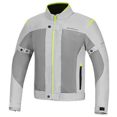 Мотокуртка SCOYCO JK158 Grey-Green M