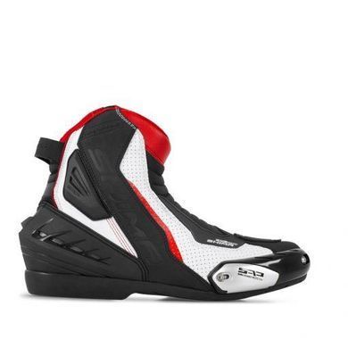 Мотоботинки Shima SX-6 White Red 42