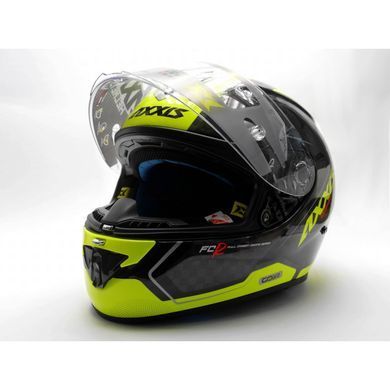 Мотошолом AXXIS Cobra Rage A3 Gloss Yellow L