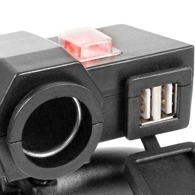 USB ExtremeStyle MUS04 2х2.1А и прикуриватель на руль