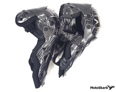 Мотонаколенники Benkia Black