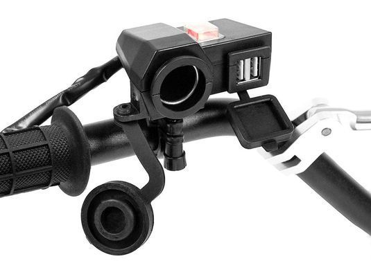USB ExtremeStyle MUS04 2х2.1А и прикуриватель на руль