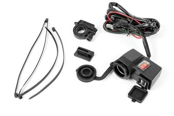 USB ExtremeStyle MUS04 2х2.1А и прикуриватель на руль