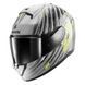 Мотошлем SHARK RIDILL 2 ASSYA silver grey yellow S