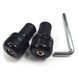 Грузики керма Leoshi Black Reflect AW56914