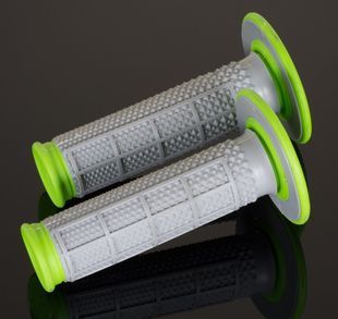 Гріпси Renthal MX Tapered Grips - Dual Compound Green, Soft