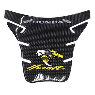 Наклейка на бак NB-5 карбон Hornet Logo Yellow