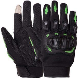 Мотоперчатки RACING PM-12 Green M