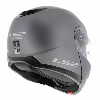 Мотошлем LS2 FF908 Strobe II Solid Matt Titanium ECE2206 XS
