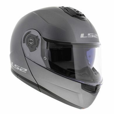 Мотошлем LS2 FF908 Strobe II Solid Matt Titanium ECE2206 M