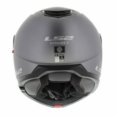 Мотошлем LS2 FF908 Strobe II Solid Matt Titanium ECE2206 M