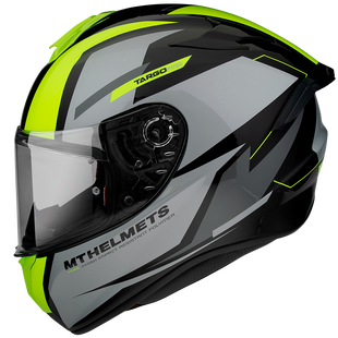 Мотошолом MT TARGO PRO Sound A3 Gloss Fluor Yellow XS