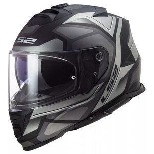 Мотошлем LS2 FF800 Storm Faster 2 Matt Titanium XS