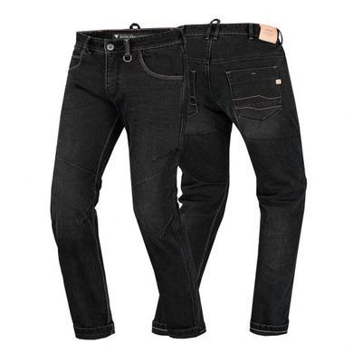 Мотоджинси SHIMA Devon Black W32-L32