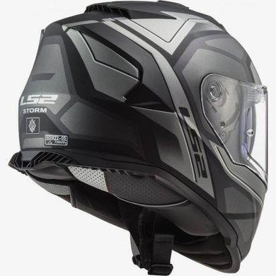 Мотошлем LS2 FF800 Storm Faster 2 Matt Titanium M