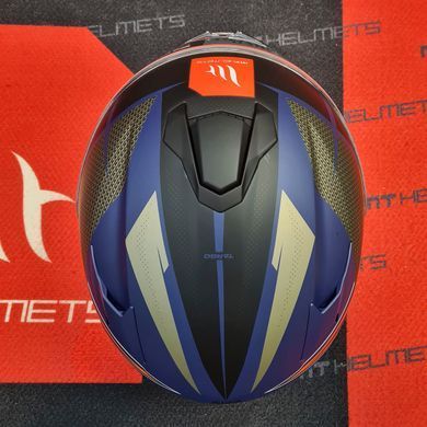 Мотошлем MT TARGO Podium D7 Matt Blue M