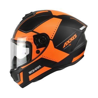 Мотошлем AXXIS DRAKEN S Sonar B3 Matt Orange M
