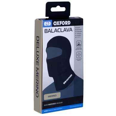 Подшлемник Oxford Deluxe Balaclava Merino Blk