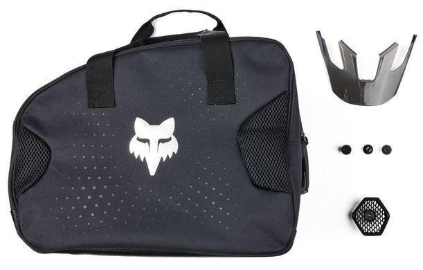 Мотошолом FOX V3 REVISE HELMET Black, XL