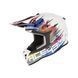 Мотошолом ACERBIS LINEAR 2206 white blue red M, L