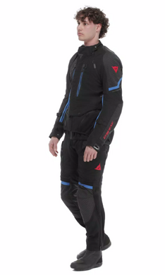 Мотокуртка Dainese SUPER ADVENTURE ABSOLUTESHELL JACKET BLACK BLACK BLUE 52