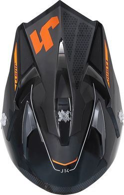 Мотошлем Just1 J14-F Elite Orange Black XL