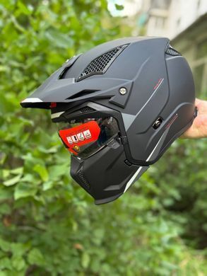 Мотошолом MT STREETFIGHTER SV S Solid A1 Matt Black ECE2206 L