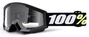 Дитячі окуляри 100% STRATA MINI Black - Clear Lens, Clear Lens