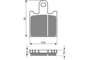 Колодки NIBK Pm243