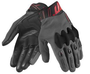 Моторукавички Seventy N66 FULLGAS Dark Grey Red L