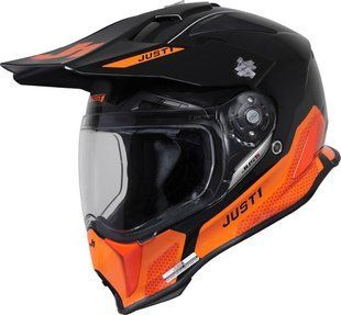 Мотошлем Just1 J14-F Elite Orange Black XL