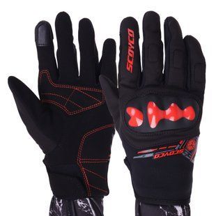 Мотоперчатки Scoyco MC107 Black Orange M