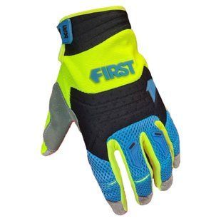 Мотоперчатки FirstRacing Scan Gants Fluo L