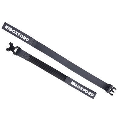 Ремни багажные Oxford Atlas B-Clip 26mm x 1.2M Asphalt (Pair)