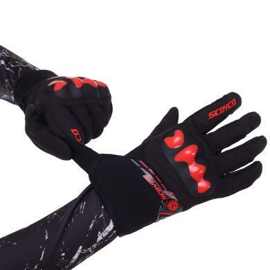 Моторукавички Scoyco MC107 Black Orange M