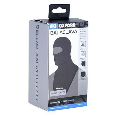 Подшлемник утепленный Oxford Deluxe Balaclava Micro Fleece Black