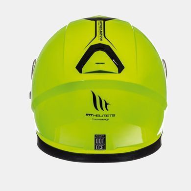 Мотошолом MT THUNDER 3 SV Solid Gloss Hi-Viz Yellow L