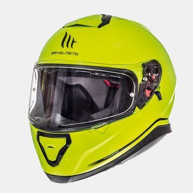 Мотошолом MT THUNDER 3 SV Solid Gloss Hi-Viz Yellow L