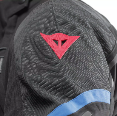 Мотокуртка Dainese SUPER ADVENTURE ABSOLUTESHELL JACKET BLACK BLACK BLUE 52