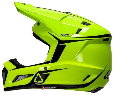 Шолом LEATT Moto 3.5 JR Helmet + Goggle Neon Yellow YM