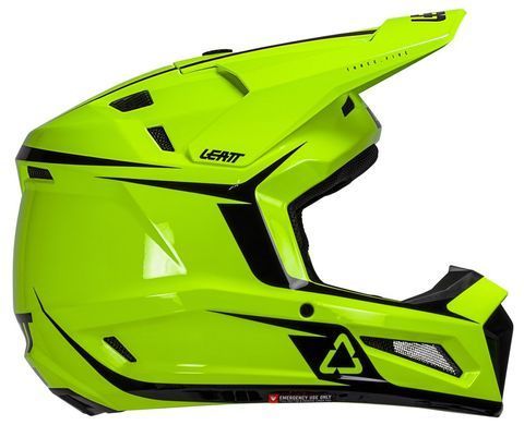 Шолом LEATT Moto 3.5 JR Helmet + Goggle Neon Yellow YM