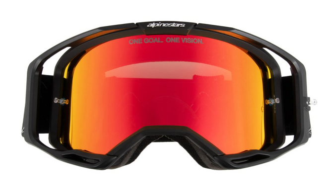 Маска кросова Alpinestars Vision 8 Black -Red