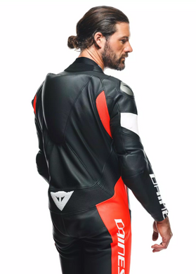 Мотокомбинезон Dainese TOSA PERF BLACK/FLUO-RED/WHITE XXXL