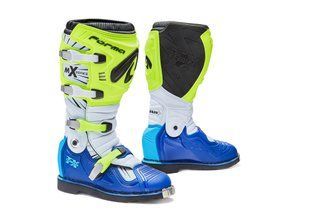 Мотоботинки FORMA Terrain TX Yellow/Fluo/White/Blue 40