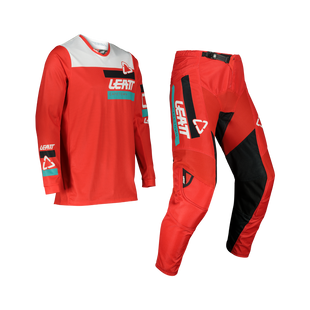 Подростковые джерси штаны Leatt Ride Kit 3.5 Junior Red 26